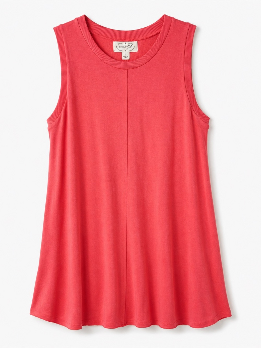 Mud Pie Coral Swing Tank Dress